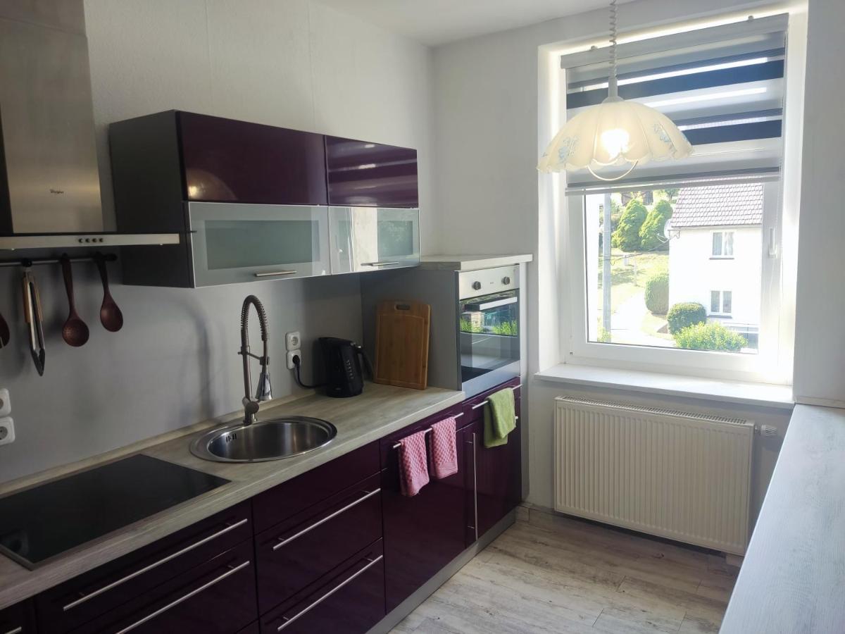Ferienwohnung 2 Am Hofladen Hellendorf Bad Gottleuba-Berggiesshuebel Bagian luar foto